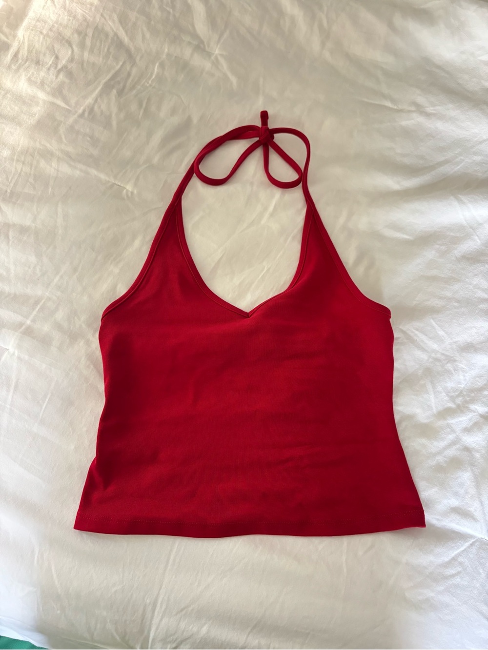 wild fable Red Halter V-Neck Camisole